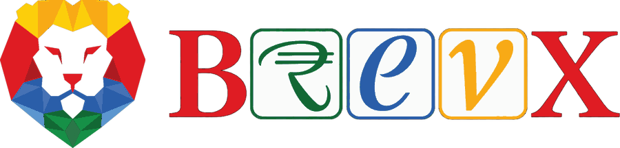 BREvx — lion mark with the BREvx wordmark