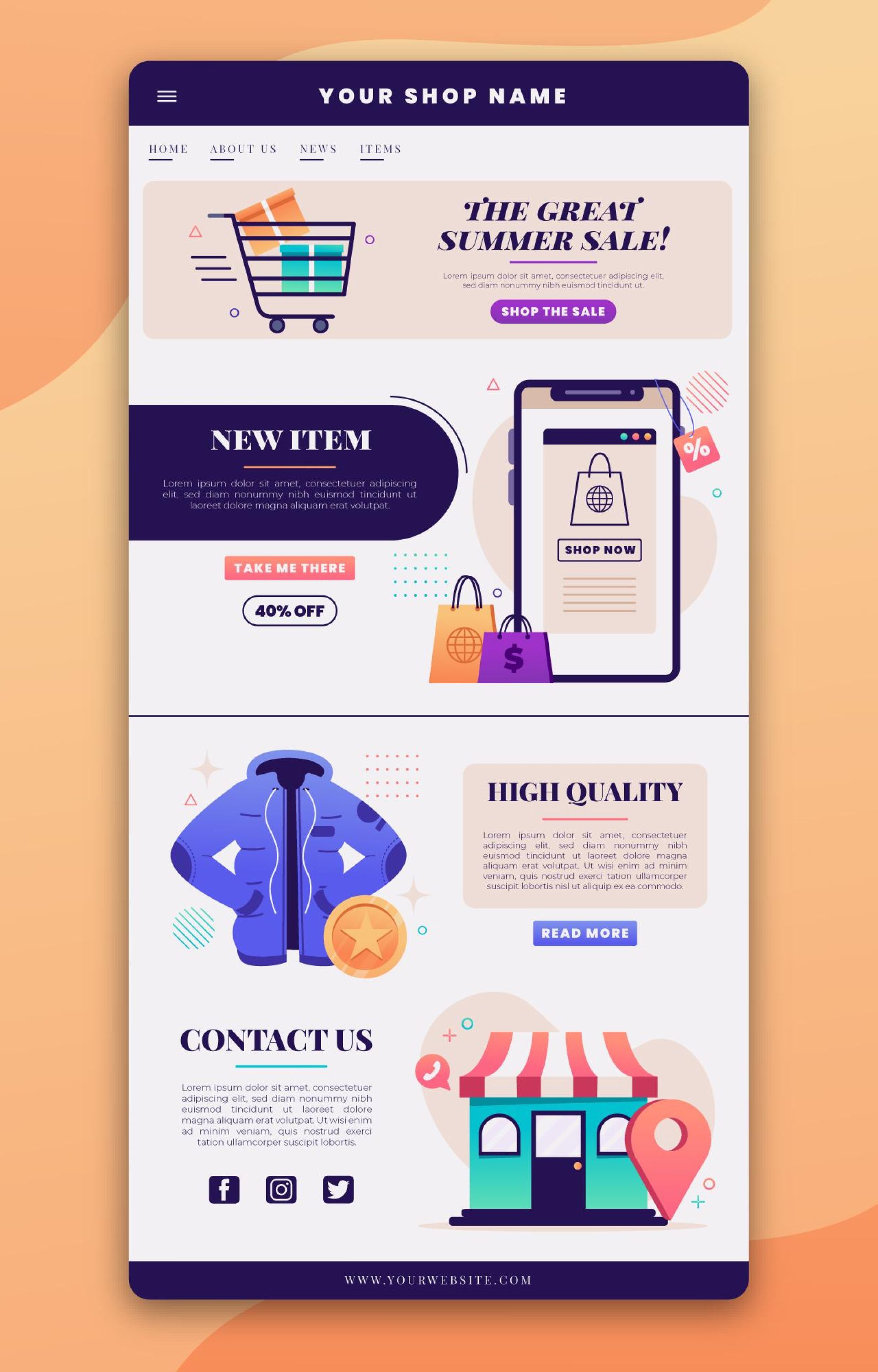 E-commerce Website for Retail Brand